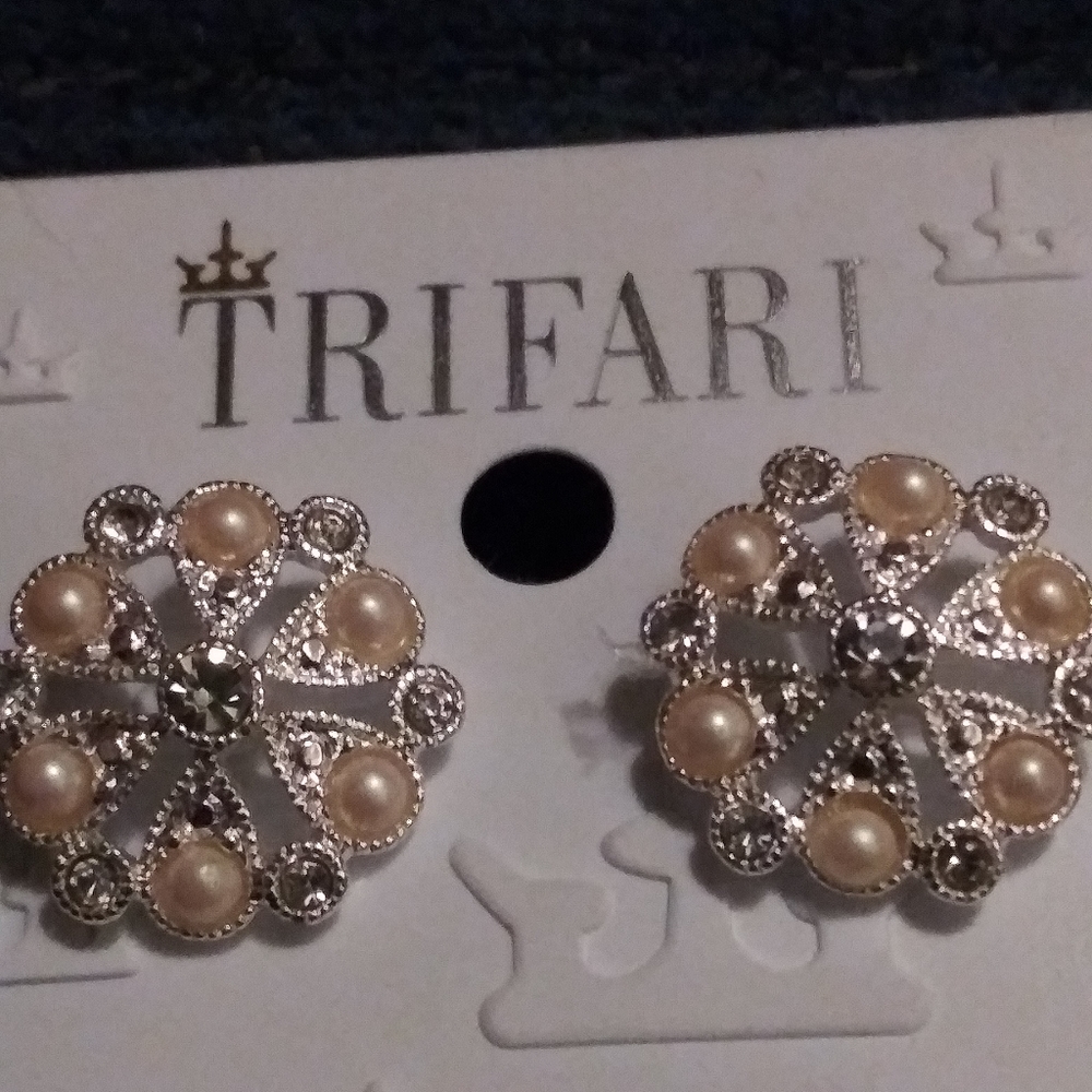 Trifari earrings